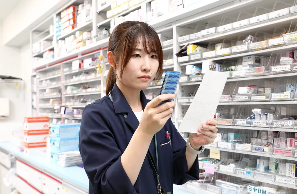 インタビューの写真