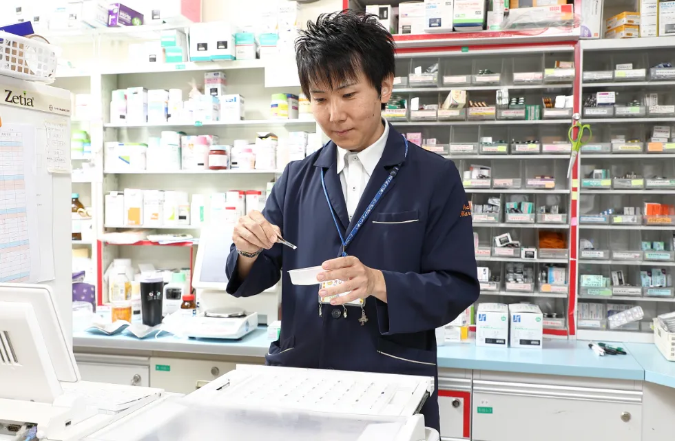 インタビューの写真