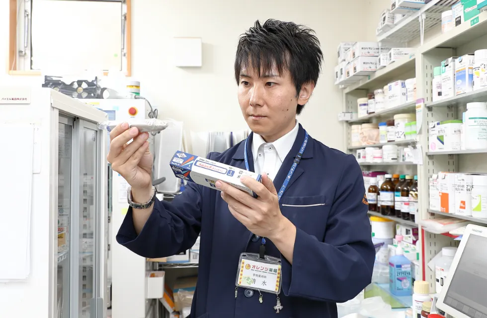 インタビューの写真