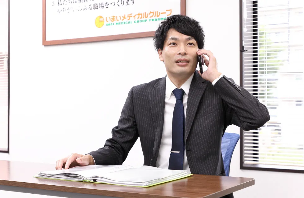 インタビューの写真