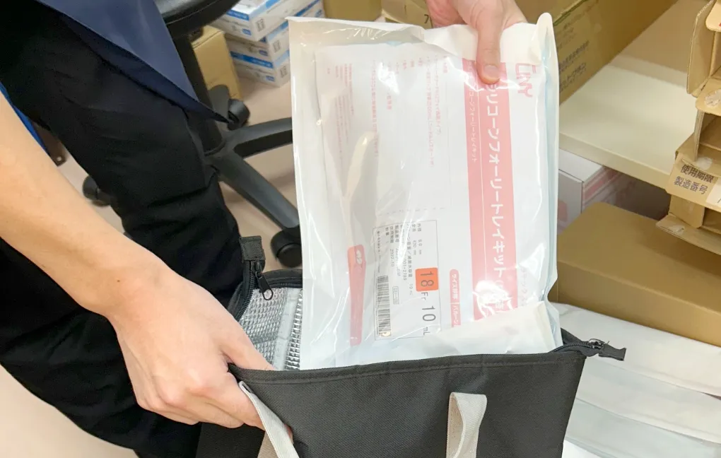 在宅医療支援の様子